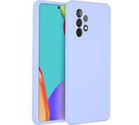Coque pour Samsung Galaxy A52 (4G),Samsung Galaxy A52s,Samsung Galaxy A52 (5G) en silicone Violet