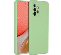 Coque pour Samsung Galaxy A72 en silicone Vert