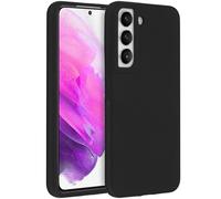 Accezz Accezz Coque Liquid Silicone Samsung Galaxy S22 Noir Noir
