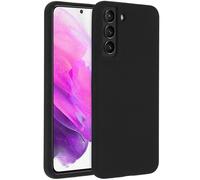 Accezz Liquid Silicone Backcover pour le Samsung Galaxy S22 Plus - Noir