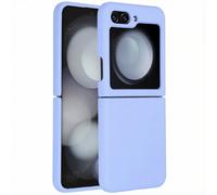 Accezz Accezz Coque Liquid Silicone Samsung Galaxy Z Flip 5 Violet Violet