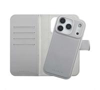 Accezz Accezz Coque portefeuille Edge amovible avec MagSafe iPhone 18 Pro / 17 Pro Gris Gris
