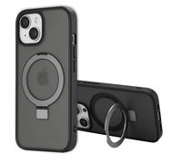 Accezz Coque Ring Stand avec MagSafe pour iPhone 15 Pro - Noir