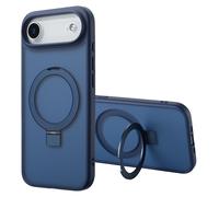 Accezz Accezz Coque Ring Stand avec MagSafe iPhone Air Bleu Bleu