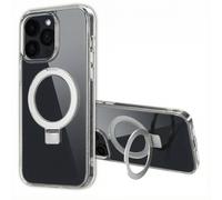 Accezz Accezz Coque Ring Stand avec MagSafe pour iPhone 14 Pro Max Transparent Transparent