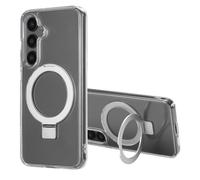 Accezz Accezz Coque Ring Stand avec MagSafe pour Samsung Galaxy S24 Transparent Transparent