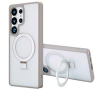 Accezz Accezz Coque Ring Stand avec MagSafe Samsung Galaxy S25 Ultra Gris Gris