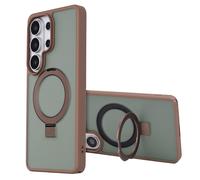 Accezz Accezz Coque Ring Stand avec MagSafe Samsung Galaxy S26 Ultra Marron Marron
