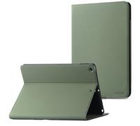 Coque portefeuille pour iPad 9 (2021) 10.2 inch,pour iPad 7 (2019) 10.2 inch,pour iPad 8 (2020) 10.2 inch Accezz Classic Tablet Case Vert G