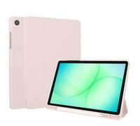 Accezz Accezz Coque tablette portefeuille Smart Silicone Samsung Galaxy Tab A11 Plus / A9 Plus Rose Rose