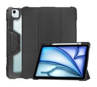 Accezz Accezz Coque tablette Rugged Trifold iPad Air 11 pouces (2025) M3 / (2024) M2 / Air 5 (2022) / Air 4 (2020) Noir Noir