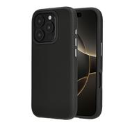 Accezz Coque Tough avec MagSafe pour Apple iPhone 16 Pro - Noir