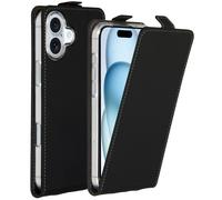 Accezz Étui à rabat pour iPhone 16 Plus - Noir