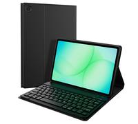 Accezz Étui de tablette Bluetooth Clavier pour Samsung Galaxy Tab A11 Plus - QWERTY / NL - Noir