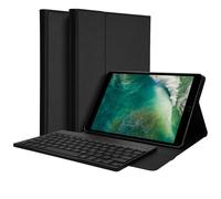 Accezz Accezz Étui de tablette portefeuille Bluetooth Clavier iPad 6 (2018) 9.7 pouces / iPad 5 (2017) 9.7 pouces AZERTY / FR Noir Noir