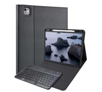 Accezz Accezz Étui de tablette portefeuille Bluetooth Clavier pour iPad Pro 13 (2025) M5 / (2024) M4 AZERTY / FR Noir Noir
