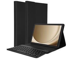 Accezz Accezz Étui de tablette portefeuille Bluetooth Clavier Samsung Galaxy Tab A9 Plus AZERTY / FR Noir Noir