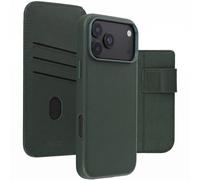 Accezz Accezz Étui de télephone portefeuille en cuir 2-en-1 avec MagSafe pour iPhone 18 Pro Max / 17 Pro Max Cedar Green Vert foncé