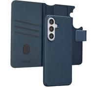 Accezz Accezz Étui de télephone portefeuille en cuir 2-en-1 avec MagSafe pour Samsung Galaxy S26 Plus Nightfall Blue Bleu foncé