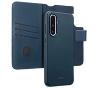 Accezz Accezz Étui de télephone portefeuille en cuir 2-en-1 avec MagSafe Samsung Galaxy A36 / A56 Nightfall Blue Bleu foncé