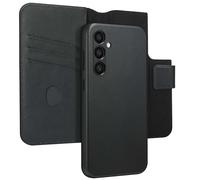 Accezz Étui de télephone portefeuille en cuir 2-en-1 avec MagSafe pour Samsung Galaxy S24 Plus - Onyx Black