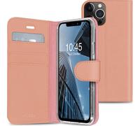 Accezz Accezz Étui de télephone Wallet iPhone 13 Pro Rose Doré Rose dorée
