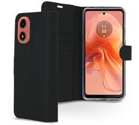 Accezz Accezz Étui de télephone Wallet Motorola Moto G04 / G24 Noir Noir
