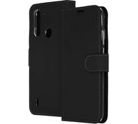 Accezz Accezz Étui de télephone Wallet Motorola Moto G8 Power Lite Noir Noir