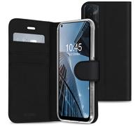 Accezz Wallet Softcase Bibliothèque pour le Oppo A74 (5G) / A54 (5G) - Noir