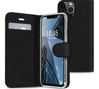 Accezz Accezz Étui de télephone Wallet pour iPhone 13 Pro Noir Noir