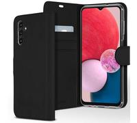 Accezz Étui de télephone Wallet pour Samsung Galaxy A13 (5G) / A04s - Noir