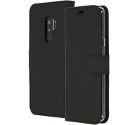 Coque pour Samsung Galaxy S9 Plus Similicuir Noir