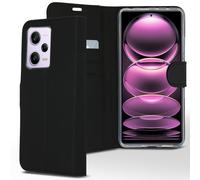 Accezz Accezz Étui de télephone Wallet Xiaomi Redmi Note 12 Pro / Xiaomi Poco X5 Pro 5G Noir Noir