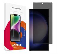 Accezz Protection d'écran en verre trempé Privacy pour Samsung Galaxy S23 Ultra
