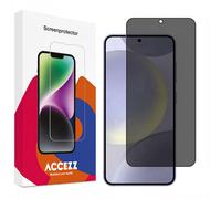 Accezz Accezz Gehard Glas Privacy Screenprotector voor de Samsung Galaxy S24 Plus / S25 Plus Transparent