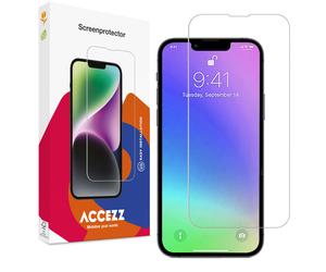 Accezz Accezz Gehard Glas Screenprotector voor de iPhone 13 Mini Transparent