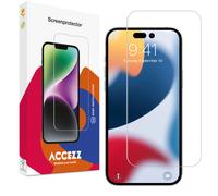 Accezz Protection d'écran en verre trempé pour Apple iPhone 14 Pro Max