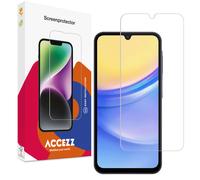 Accezz Accezz Gehard Glas Screenprotector voor de Samsung Galaxy A15 (5G/4G) Transparent