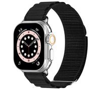 Accezz Accezz Nylon Alpine bandje voor de Watch | 38/40/41/42 mm Noir Noir