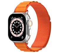 Accezz Accezz Nylon Alpine bandje voor de Watch | 44/45/46/49 mm Orange Orange