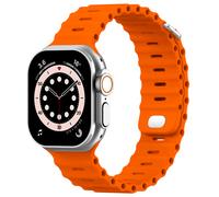 Accezz Accezz Ocean bandje voor de Watch | 44/45/46/49 mm Orange Orange