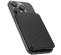 Accezz Accezz Powerbank Kevlar 5 000 mAh Convient pour MagSafe et Qi Noir Noir