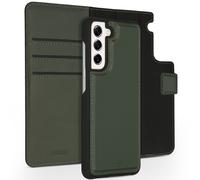 Accezz Premium Leather 2 in 1 Wallet Bookcase pour le Samsung Galaxy S21 FE - Vert