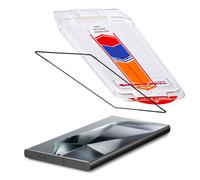 Accezz Protecteur d'écran en verre trempé + Applicateur pour Samsung Galaxy S24 Ultra