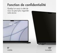Accezz Accezz Protecteur d'écran de privacy magnétique MacBook Neo 13 pouces (2026) A18 Transparent