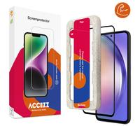 Accezz Accezz Protecteur d'écran intégral triple résistance avec applicateur Samsung Galaxy A54 (5G) / S23 FE Transparent
