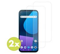 Accezz Accezz Protection d'écran en verre trempé 2-pack Fairphone 5 Transparent