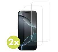 Accezz Accezz Protection d'écran en verre trempé 2-pack iPhone Air Transparent