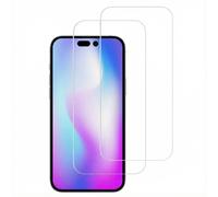 Accezz Protection d'écran en verre trempé 2-pack pour Apple iPhone 14 Pro