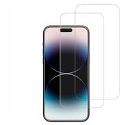Accezz Protection d'écran en verre trempé 2-pack pour Apple iPhone 15 Plus / 15 Pro Max / 16 Plus